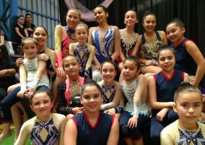 Gimnasia Rítmica participa en últimos torneos del año