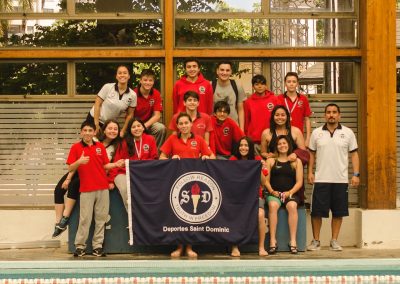 Saint Dominic Vice Campeones Natación ADECOP 2018