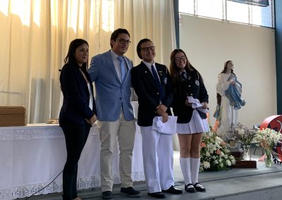 Investidura de Cuartinos 2019 marcó la vuelta a clases