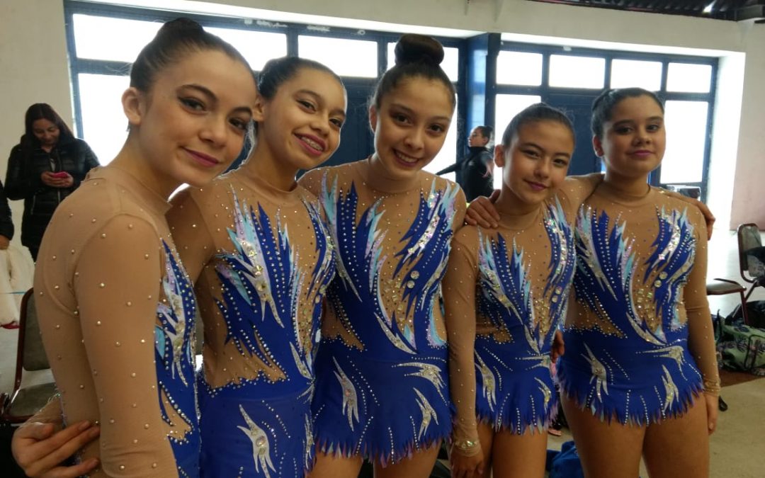 Brillante participación de Selección SD en Nacional de Rítmica