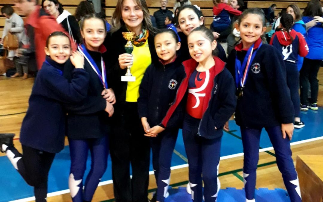 Selección de Gimnasia Artítica SD terceras en Adecop