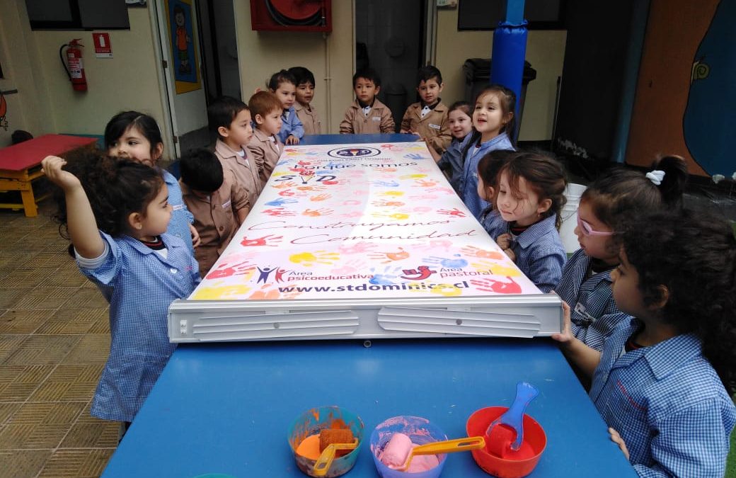 Saint Dominic en la conmemoración  por la paz y la no violencia