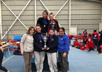 Gimnasia Artística se corona  campeona Juvenil ADECOP