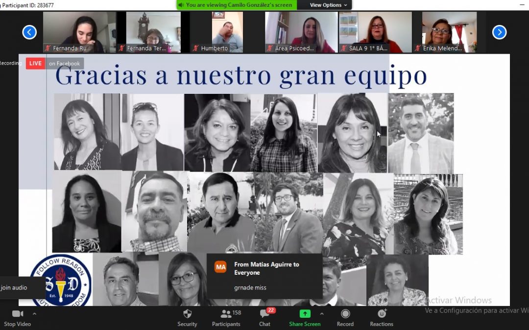 Colegio Saint Dominic celebra aniversario virtual