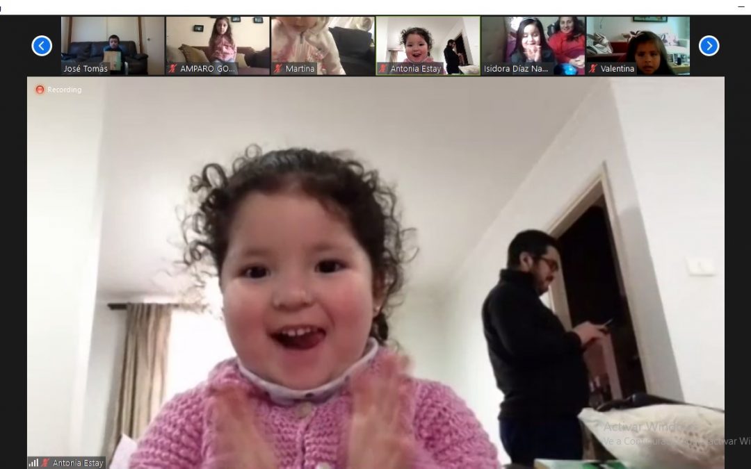 Preescolar disfrutó de una tarde lluviosa llena de magia