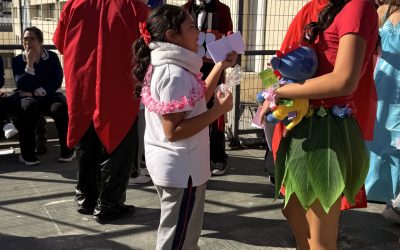 Primer encuentro de apadrinamiento entre IV Medio y 1° Básico